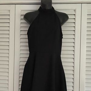 NWT Abercrombie & Fitch fit and flare black cocktail dress
